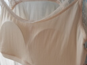 金三塔商场同款金三塔女真丝窄花边背心式文胸NZFAB402 浅肤色文胸单件 XL 实拍图