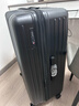 爱华仕行李箱男拉杆箱女大容量旅行箱28英寸万向轮可扩展箱6182燕尾黑 实拍图