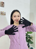 卡尔美（KELME）骑行手套男毛线手套冬季保暖手套防寒触屏手套跑步运动训练 黑色  实拍图