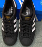 阿迪达斯 （adidas）adidas三叶草贝壳头SUPERSTARII男女休闲鞋 JI0079 46码 实拍图