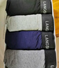 浪莎男士内裤男纯棉10A抗菌蚕丝裆防螨平角四角男生大码短裤头裤衩4条 实拍图