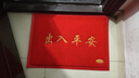 迪茵（DIYIN）出入平安门垫红色50*70cm 入户门地垫门口脚垫丝圈迎宾防滑垫 实拍图