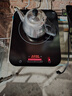 美的（Midea）电磁炉电陶炉 家用大功率 2200W 恒匀火技术 智能定时  火锅炒菜套装微晶面板 政府补贴C22-WH2237 实拍图