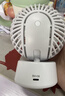 小熊（Bear）电风扇 风宝 办公室桌面风扇小型迷你便携usb充电小风扇宿舍户外露营台式摇头电扇伴侣DFS-C05L5 实拍图