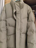 京东京造羽绒服25秋冬新款连帽加绒加厚面包服冬季短款羽绒服 橄榄绿 L 实拍图