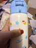 保温杯316不锈钢水杯高颜值吸管杯学生便携杯子杯套款悠悠狗570ml 实拍图