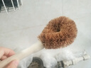 椰棕锅刷刷长柄刷子厨房不伤洗碗清洁刷家用木柄刷锅沾油清洁用品 天然椰棕洗锅刷厨房 天然椰棕刷【1个装】 实拍图