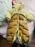 巴拉巴拉童装婴儿连体衣假两件连体羽绒服宝宝衣服冬加厚男童女童儿童 黄绿41122-白鸭绒 80 cm-充绒量88g 实拍图