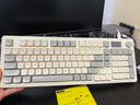 狼途（LANGTU）L98奶油骑士98键 有线静音键盘 Gasket结构 RGB灯效 人体工学 实拍图