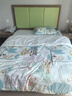 富安娜出品圣之花床上四件套全涤双面磨毛双人床单被罩枕套203*229cm 实拍图