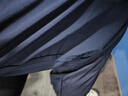 adidas速干情侣款休闲舒适束脚运动裤男女秋季阿迪达斯官方   传奇墨水蓝/白色   XL 实拍图