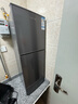 荣事达（Royalstar）小冰箱小型家用出租房双门一级能效宿舍冷藏冷冻两用节能电冰箱 98A168【一级能效，三天约一度电】灰 实拍图