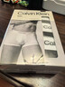 Calvin KleinCK 男士棉质平角内裤 3条套装 LV00NB4389 UB1黑/黑/黑  XL 实拍图