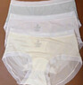 FitonTon5条装内裤女纯棉抗菌100%棉裆无痕中腰甜美少女生三角短裤 实拍图