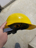 伟光ABS安全帽  V型新国标透气款 防砸耐穿刺 Y型下颏带工地建筑头盔 黄色旋钮式【京东自营】 实拍图