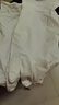 乌斯京（WOLSGIN）一次性手套丁腈手套大码100只橡胶食品级加厚耐用厨房防护丁晴白 实拍图