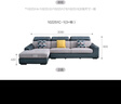全友家居 现代简约布艺沙发客厅家具小户型家用贵妃位L型布艺转角沙发 实拍图