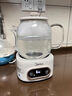 美的（Midea）花漾0胶水全玻璃全自动养生壶 办公室多功能煮茶壶 烧水壶恒温电热水壶煮茶器花茶壶1L YS10B101 实拍图
