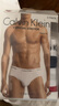 Calvin Klein内衣男士三条装循环提花腰边ck舒适纯色棉质微弹贴身三角内裤男 I03-月光白/枫叶红/海涛蓝 3条 M 实拍图