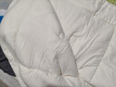 洁丽雅A类面料 豆豆绒被子被芯单人学生四季被芯秋冬5斤150*200cm牛奶蓝 实拍图