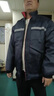 左斯客冬季工作棉服质不可拆卸加厚内胆劳保服防寒大衣工程服棉衣男 藏蓝短款棉服  190  195斤左右 实拍图