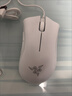 雷蛇（Razer）炼狱蝰蛇标准版有线鼠标 人体工学  电竞游戏 右手通用型 吃鸡/LOL/CS GO游戏鼠标 白色 实拍图
