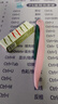 不锈钢刮眉修眉刀片画眉套装化妆师刮眉刀专业纹绣刀片初学者 尖尾手柄1盒刀片 实拍图
