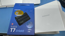 三星（SAMSUNG）2TB Type-c接口 移动固态硬盘 T7 Shield 暗夜黑 NVMe读速1050MB/s  手机直连笔记本外接 三防保护 实拍图