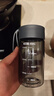 富光夏季女运动水杯儿童便携杯男生夏天杯子乐然随手杯 灰黑色 430ml 实拍图