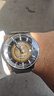 美度（MIDO）瑞士手表 指挥官 幻影款 商务休闲 白钢 机械钢带男表送男友 实拍图