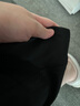 浪莎黑色西装裤女2025秋冬新款通勤正装直筒裤加厚垂感阔腿休闲裤子 黑色 -轻薄常规款【推荐158cm以上】 L 【推荐101-110斤】 实拍图
