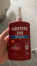 乐泰/loctite 243 螺丝胶 螺纹锁固胶剂 NSF认证中等强度通用型密封单组分厌氧胶水 蓝色 250ml/1支装 实拍图