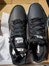 安踏男鞋运动鞋男秋冬季男士软底网面透气跑步鞋休闲鞋皮面防水鞋子男 (皮面防水防滑鞋)黑/安踏 41 （8码） 实拍图