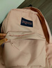 JANSPORT杰斯伯双肩包女男26L隔层轻便大容量背包学生书包 4QUE 7N8 蜜蜡粉【升级款】侧袋+隔层 实拍图