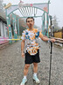 神火（SupFire）户外登山杖折叠短款伸缩非碳素专业手拐杖徒步爬山防身棍超轻外锁 实拍图