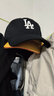 MLB帽子男女情侣棒球帽软顶鸭舌帽秋冬运动帽四季3ACP6601N-07BKS-F 实拍图