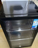 美的（Midea）95升一级能效家用客厅办公室冰吧茶叶饮料水果蔬菜保鲜冷藏红酒柜即食小冰箱JC-98GM(E) 国家补贴 实拍图