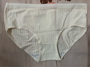 纯棉内裤女7A抗菌全棉底裆舒适透气亲肤中腰女士纯色简约三角短裤 1条装【随机颜色】 XL （105-130斤） 实拍图