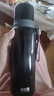 哈尔斯保温杯316L不锈钢大容量外出便携式男女士茶水分离泡茶杯黑660ml 实拍图