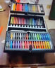 得力（deli）deli美术绘画46件水彩笔蜡笔彩色铅笔油画棒颜料卷笔刀涂鸦伴手礼儿童手提礼盒元旦文具礼盒 实拍图