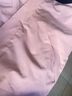 优衣库女装防风拉链连帽外套/内里摇粒绒户外防水472150 11 粉红色 XL /165/92A 实拍图