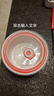 带盖泡面碗陶瓷保鲜碗 学生微波炉专用沙拉碗卡通泡面碗 保鲜碗6寸（花色随机） 实拍图