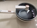 美的（Midea）电炒锅 电煮锅 电蒸锅家用电火锅电热锅多功能4L小电锅煎炒炖煮泡面不沾多用途锅HGE2811C 配蒸片 实拍图