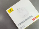 倍思E3 半入耳真无线耳机 25版佩戴舒适蓝牙5.4音乐运动耳机低延迟适用苹果华为vivo荣耀oppo手机礼物 实拍图