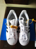 阿迪达斯adidas三叶草贝壳头SUPERSTARII男女休闲鞋 IH8659 36.5码 实拍图