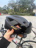 PMT自行车头盔山地车男女安全帽公路车一体成型磁吸风镜装备Meedo2.0 石墨黑【灰色单镜片】 L码(适合头围58-61CM) 实拍图