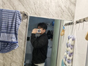马登工装美式空中MA1飞行员夹克军事风短款外套复古棒球服男潮秋上衣 黑色 3XL 实拍图