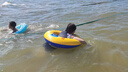 梵迪拉（F.DYRAA）泳衣女夏遮肚连体游泳馆海边显瘦游泳三件套11015藏蓝裙式连体XL 实拍图