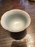 雅瓷汝窑主人杯单杯陶瓷功夫茶杯单个品茗杯冰裂天青色可养汝瓷葵口杯 汝窑葵口杯（一只） 50ml 1只 实拍图