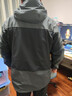 京东京造【黑武士战甲三合一冲锋衣】男女抓绒内胆外套新衣服 玄武灰 3XL 实拍图